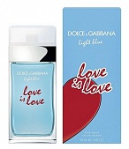 DOLCE & GABBANA LIGHT BLUE LOVE IS LOVE edt (w) Женская Туалетная Вода